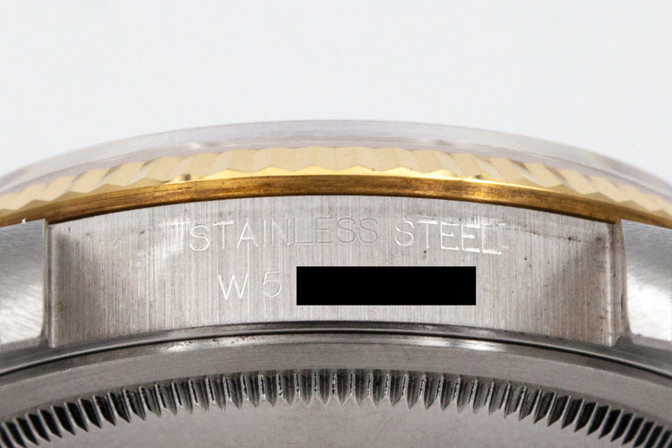 1995 Rolex Two Tone DateJust 16233 Gold Dial