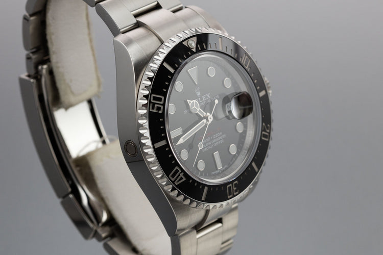 2018 Rolex Ceramic Sea-Dweller 126600 with Box and Papers