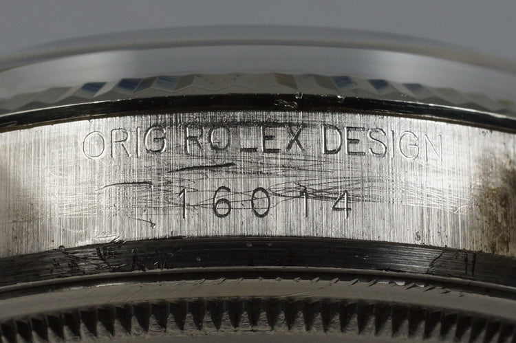 1981 Rolex DateJust 16014 Blue Dial
