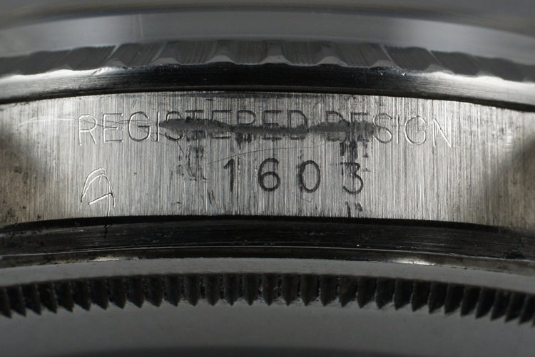 1978 Rolex Datejust 1603 with Matte Blue Sigma Dial