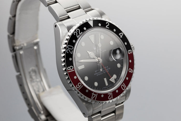 1995 Rolex GMT-Master II 16710 Coke with Box and Papers