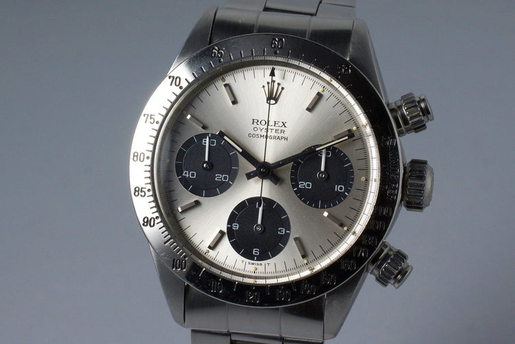 1972 Rolex Daytona 6265 Silver ROC Dial with Box and Papers
