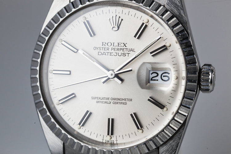 1981 Rolex DateJust 16030 with Box and Papers