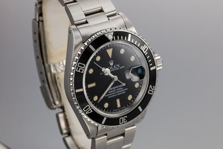 1987 Rolex Submariner 168000