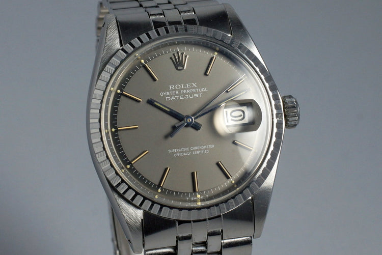 1970 Rolex DateJust 1603 Gray Dial