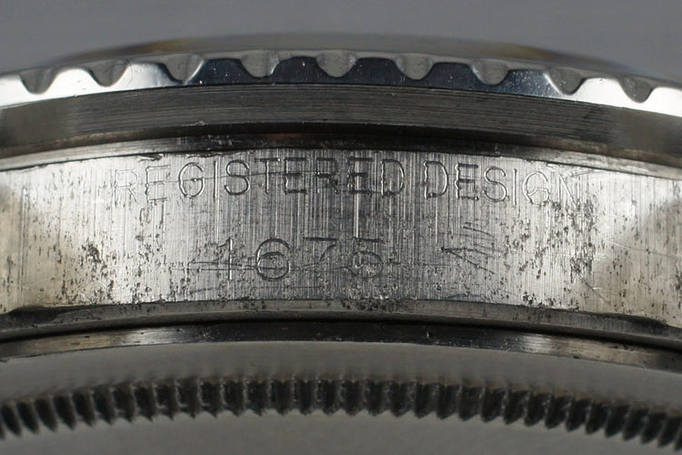 1963 Rolex GMT 1675 PCG Gilt UNDERLINE