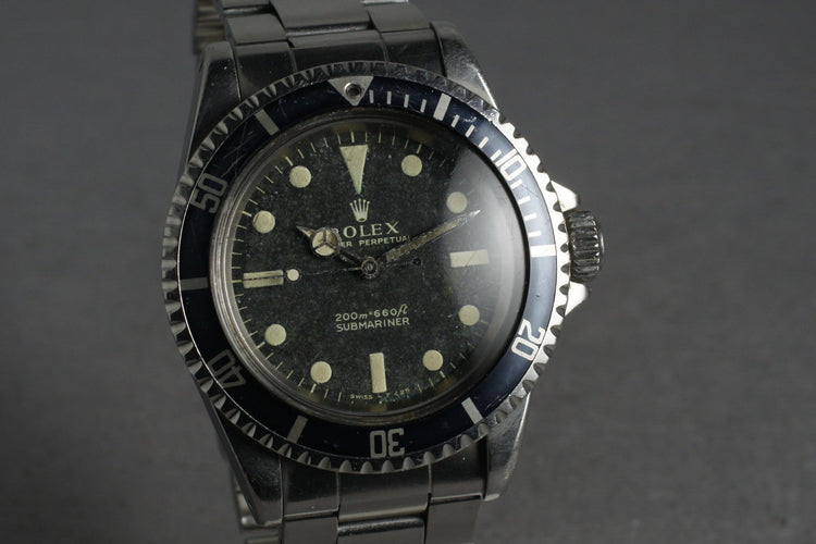 1967 Rolex Submariner 5513 Meters First