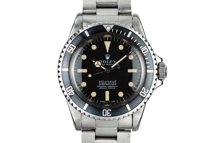 1967 Rolex Submariner 5512 with Meters First Dial