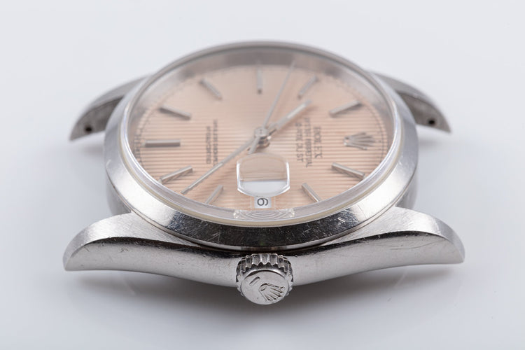 1996 Unpolished Rolex DateJust 16200 with Tapestry Dial