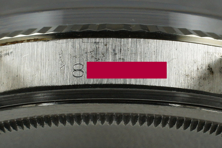 1968 Rolex 1601 Black Dial DateJust