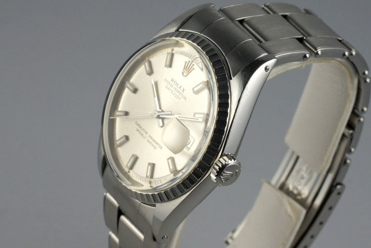 1968 Rolex DateJust 1603 Silver Dial