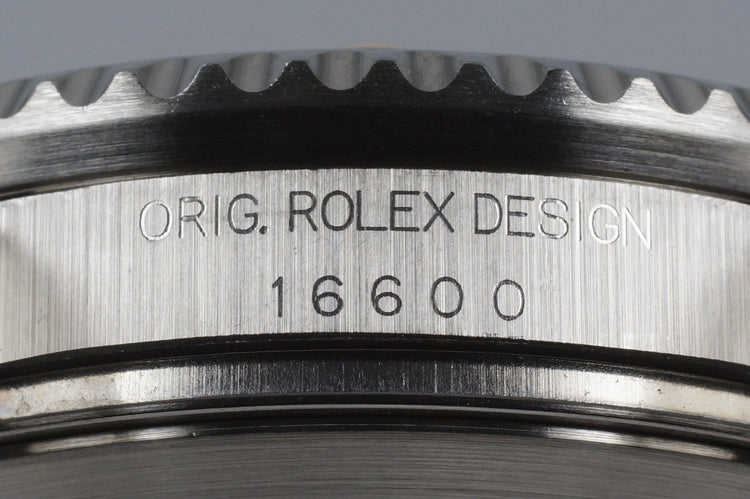 1997 Rolex Sea Dweller 16600 with Box and Papers