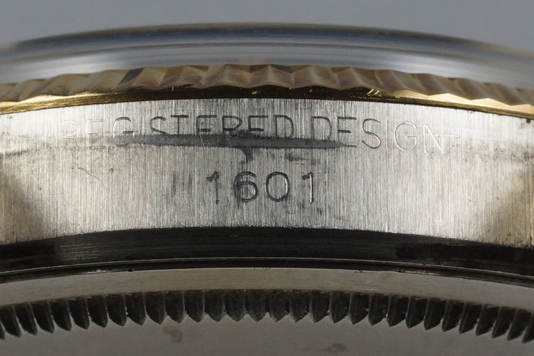 1971 Rolex Two Tone DateJust 1601 with Brown Dial