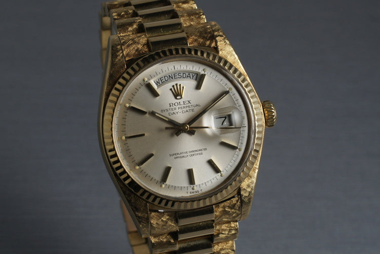 1972 Rolex 18K YG President 1803 Morellis Finish