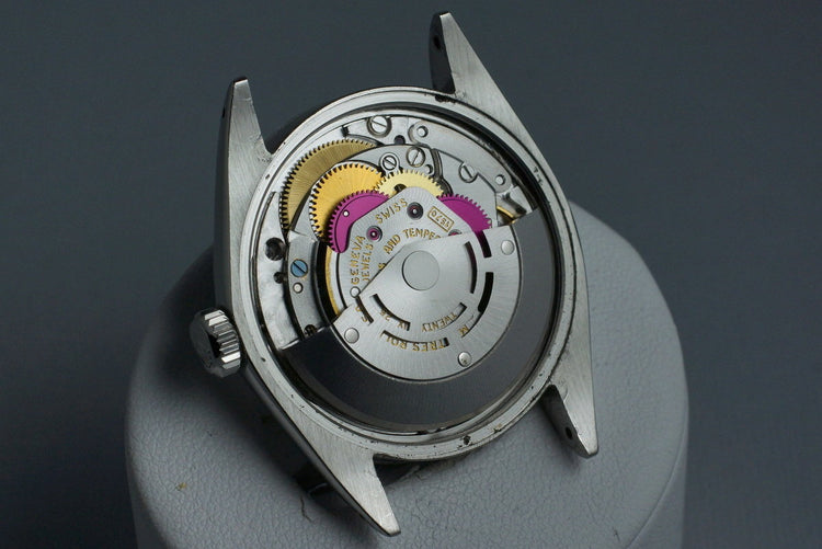1969 Rolex Date 1500 Blue Textured Dial