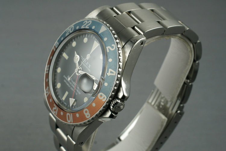 1968 Rolex GMT 1675 Mark I Dial