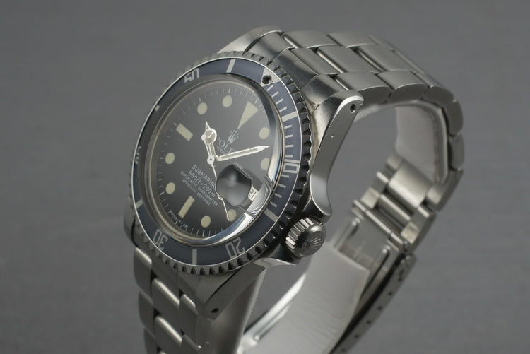 1978 Rolex Submariner 1680 with Fat Case