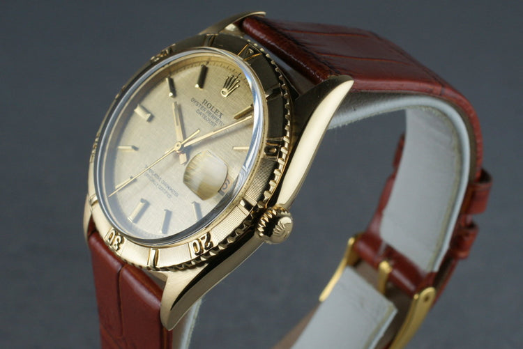 1979 Rolex 18K YG DateJust Thunderbird 1625
