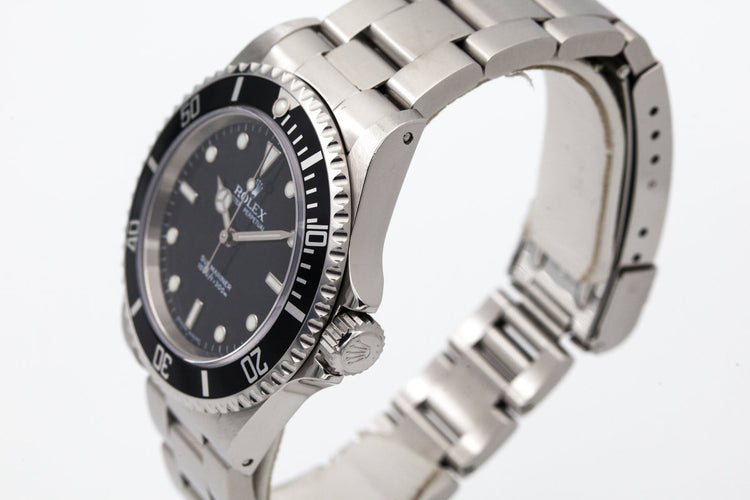 2005 Rolex Submariner 14060M with Box and Papers