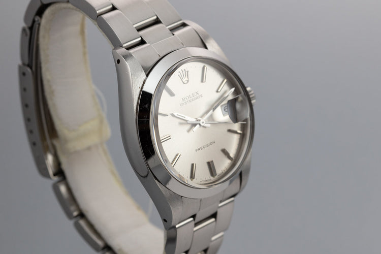 1984 Rolex OysterDate Precision 6694 Manual Wind
