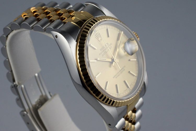 1991 Rolex Two Tone DateJust 16233