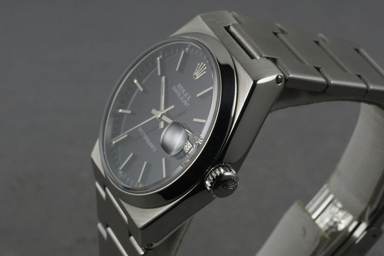 1978 Rolex Oysterquartz Steel 17000 Black Dial