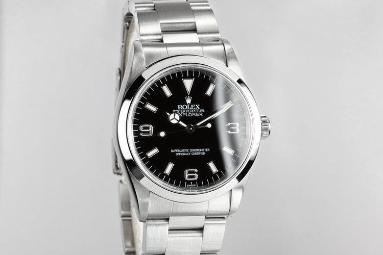 1999 Rolex Explorer 14270 with SWISS Only Dial