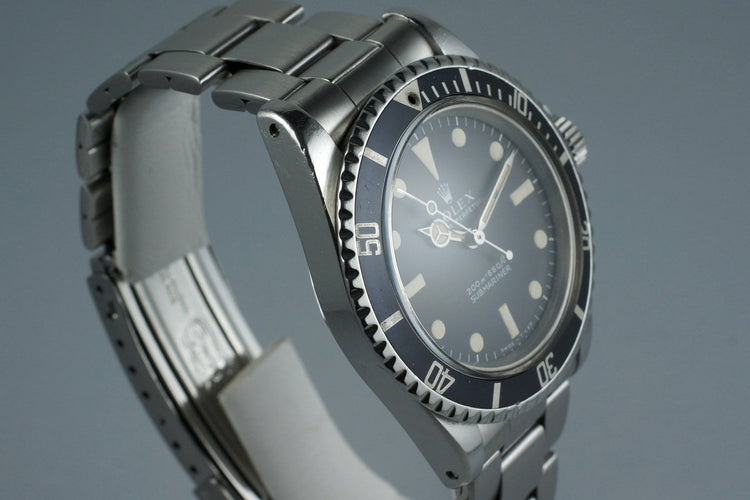 1966 Rolex Submariner 5513 Meters First Dial