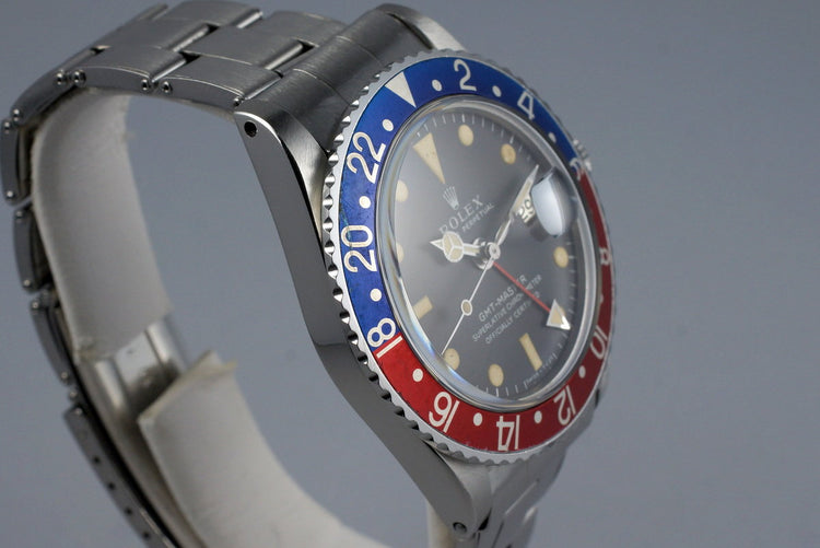 1972 Rolex GMT 1675 Mark I Dial