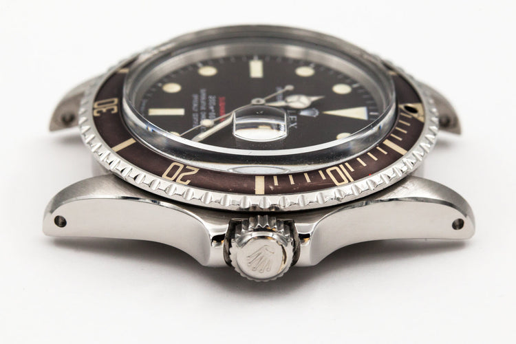 1969 Rolex Red Submariner 1680 Tropical BROWN Mark II Meters First Dial