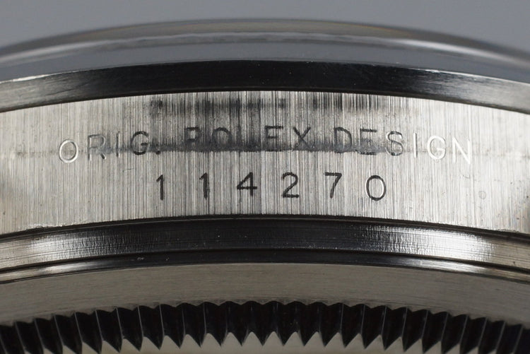 2003 Rolex Explorer 114270