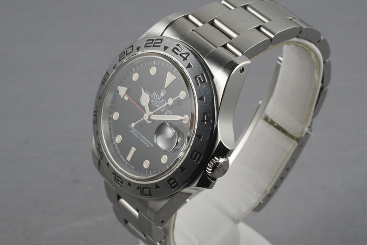 Rolex Explorer II 16550 black dial