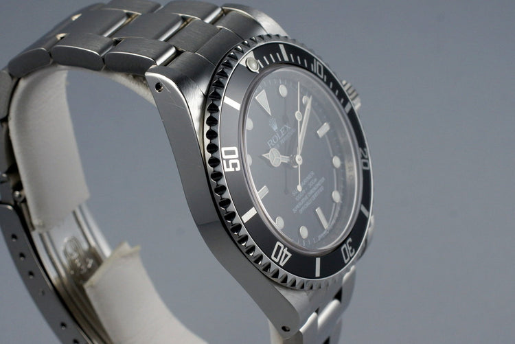 2007 Rolex Submariner 14060M 4 Line