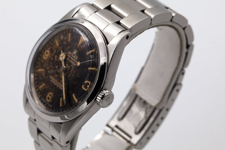 1965 Rolex Explorer 1016 with Tropical Gilt Dial