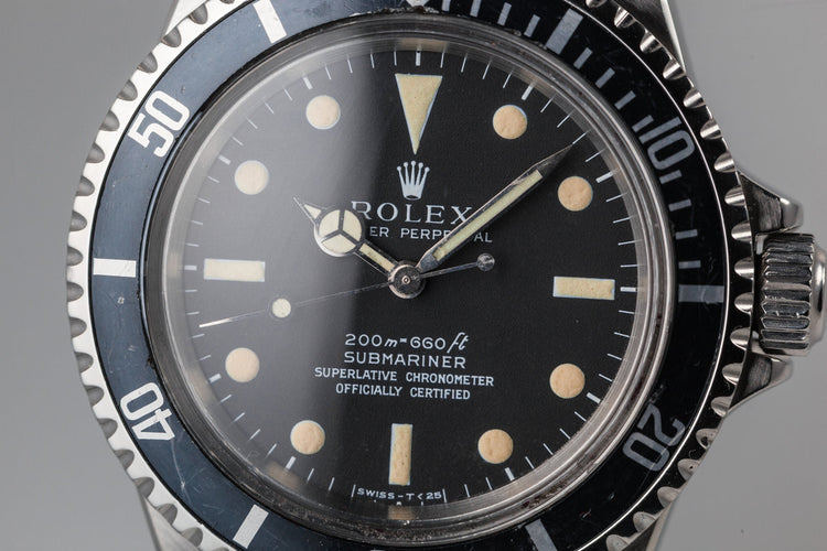 1967 Rolex Submariner 5512 with Meters First Dial