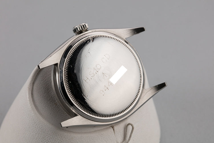 1953 Rolex Oyster Perpetual Explorer 6150 Gilt Dial with Military Clearance Diver Engraving