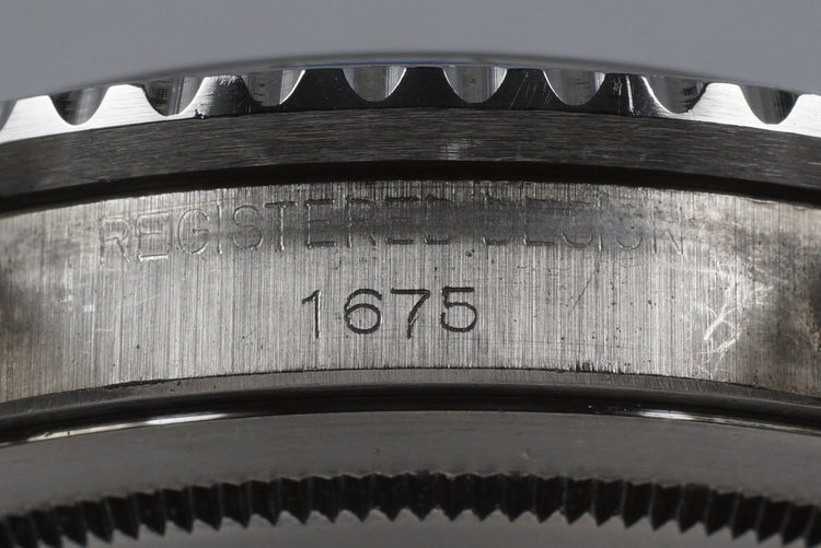 1970 Rolex GMT 1675 with RSC Papers