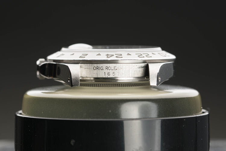 2001 Rolex Explorer II 16570 Swiss Made Polar Dial