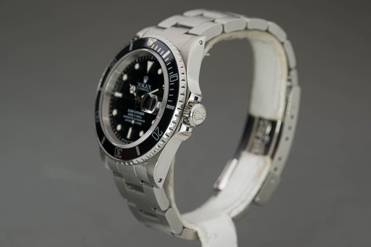 1991 Rolex Submariner 16610 Creamy Tritium Dial