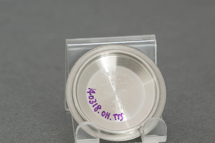 1991 Rolex Submariner 16610 Creamy Tritium Dial