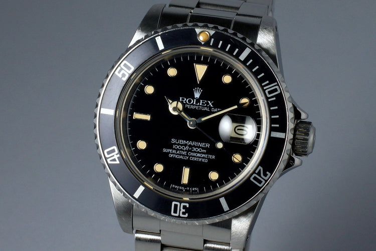 1984 Rolex Submariner 16800