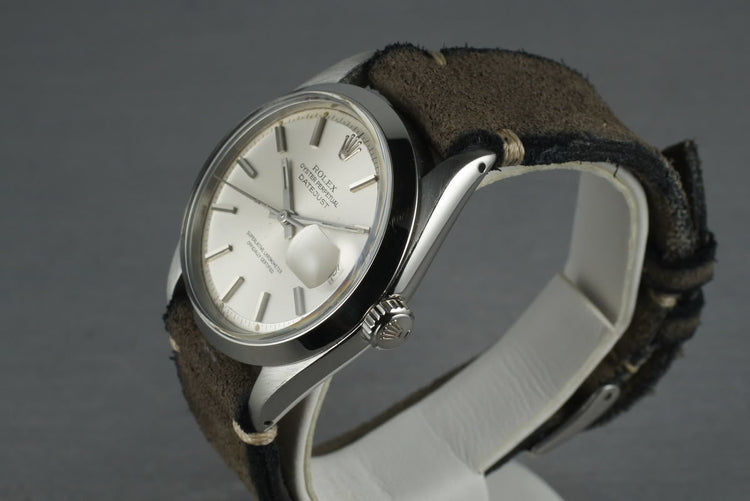 1961 Rolex Datejust 1601 with Silver Dial