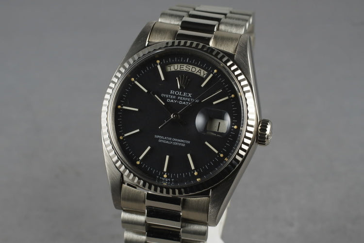 1973 Rolex 18K White Gold Day Date 1803