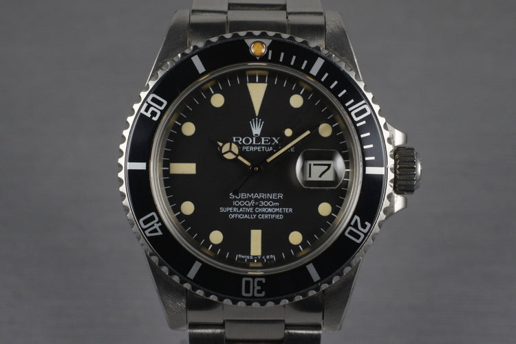 1982 Rolex Submariner 16800