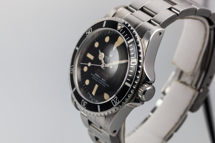 1977 Rolex Double Red Sea Dweller 1665 Mark IV Dial