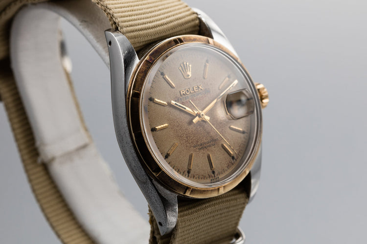 1955 Rolex Two Tone Red DateJust 6305 with Tropical Dial and Papers