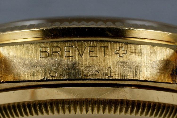 1954 Rolex 18K YG Datejust 6305-1