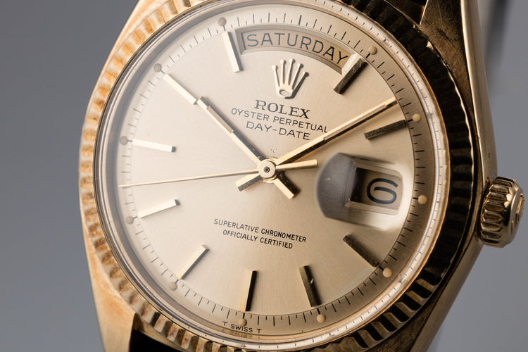 1977 Rolex 18K Day-Date 1803 Gold Dial