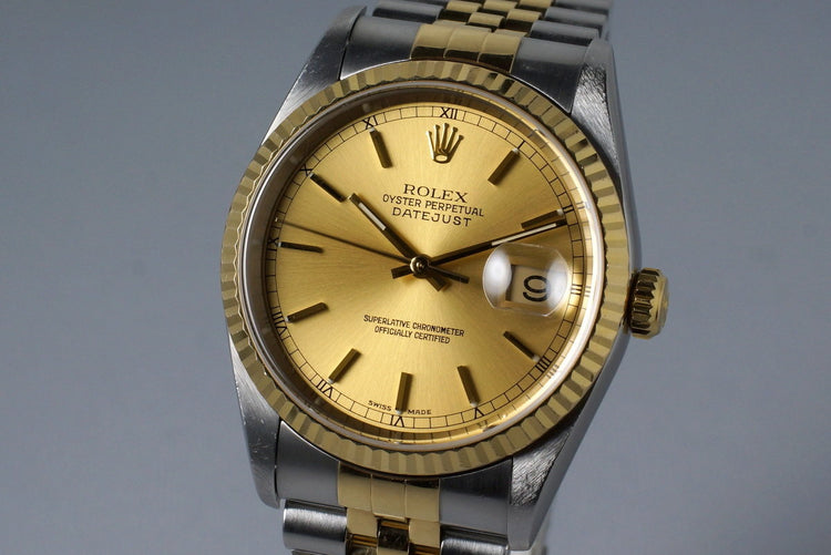 2002 Rolex Two Tone DateJust 16233
