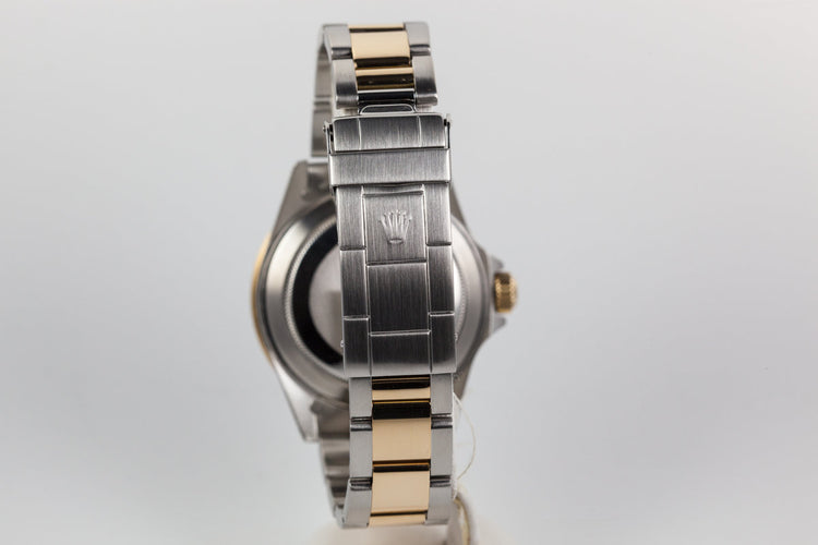 1985 Rolex Two Tone Submariner 16803 Black Dial with Box and Papers